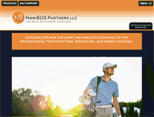 Tablet Screenshot of newbos.com